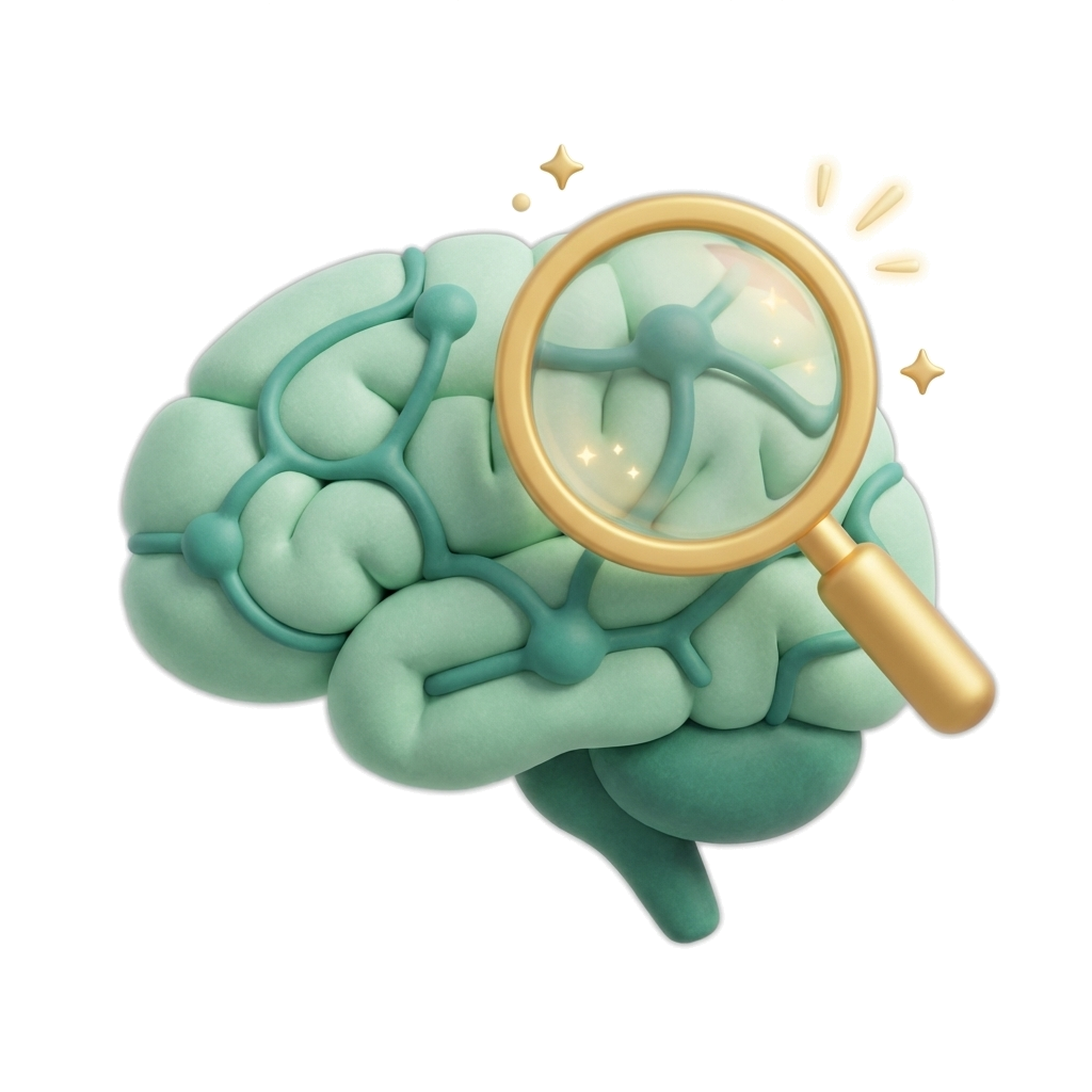 Brain with connections icon representing semantic search