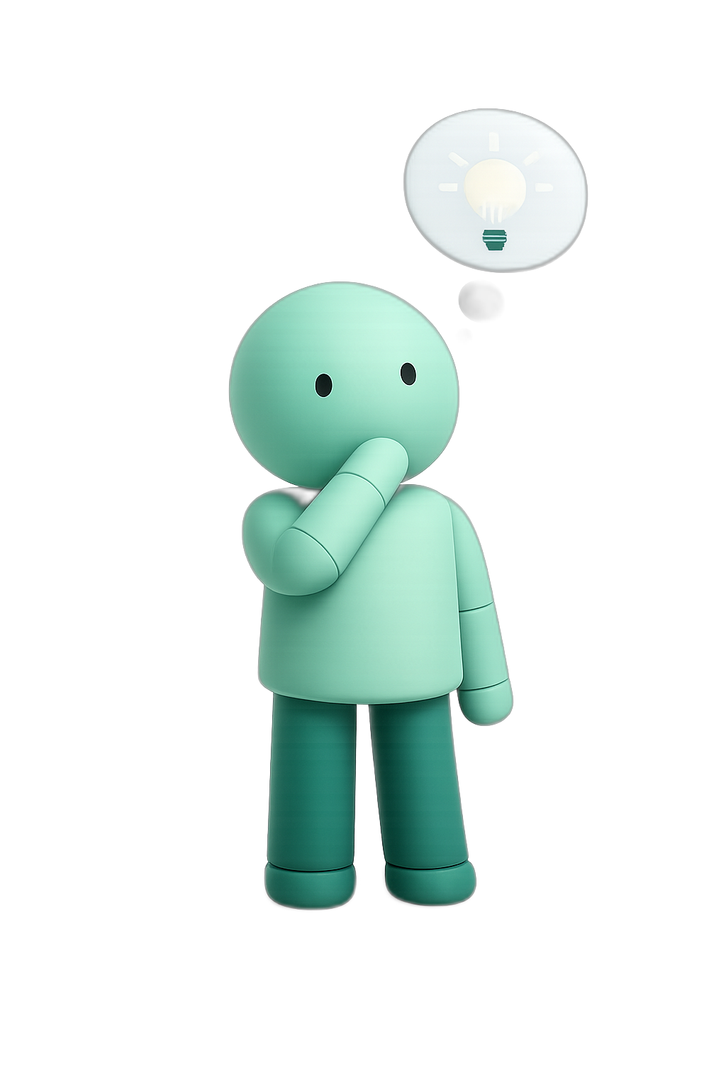 Skip mascot thinking about videos